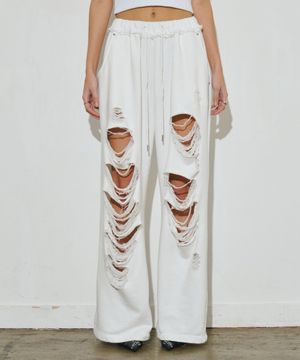 dg england pants (white)