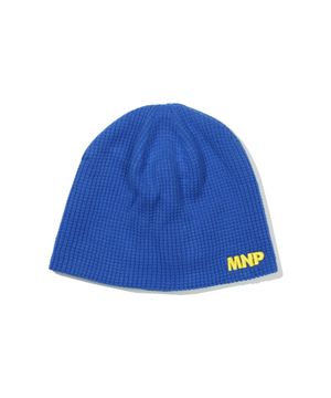 MNP LOGO WAFFLE BEANIE - BLUE