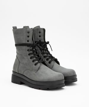 젤리카 미들 레이스업 워커 부츠 (5cm/2colors)