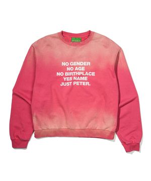 SLOGAN SWEATSHIRT - RED