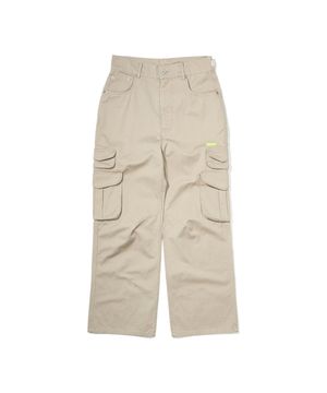 (W) PETER CARGO PANTS - BEIGE