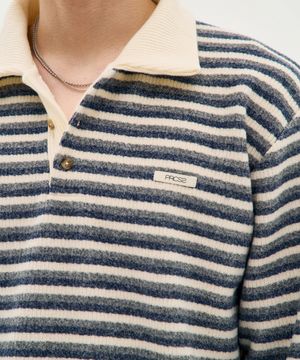 Multi-Stripe PK Knit - Cream