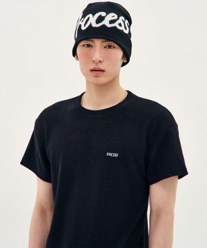 Structured Fit Short-Sleeve - Black