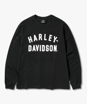 [1903] 플랫 트랙 긴팔 티셔츠 블랙_HH16111001