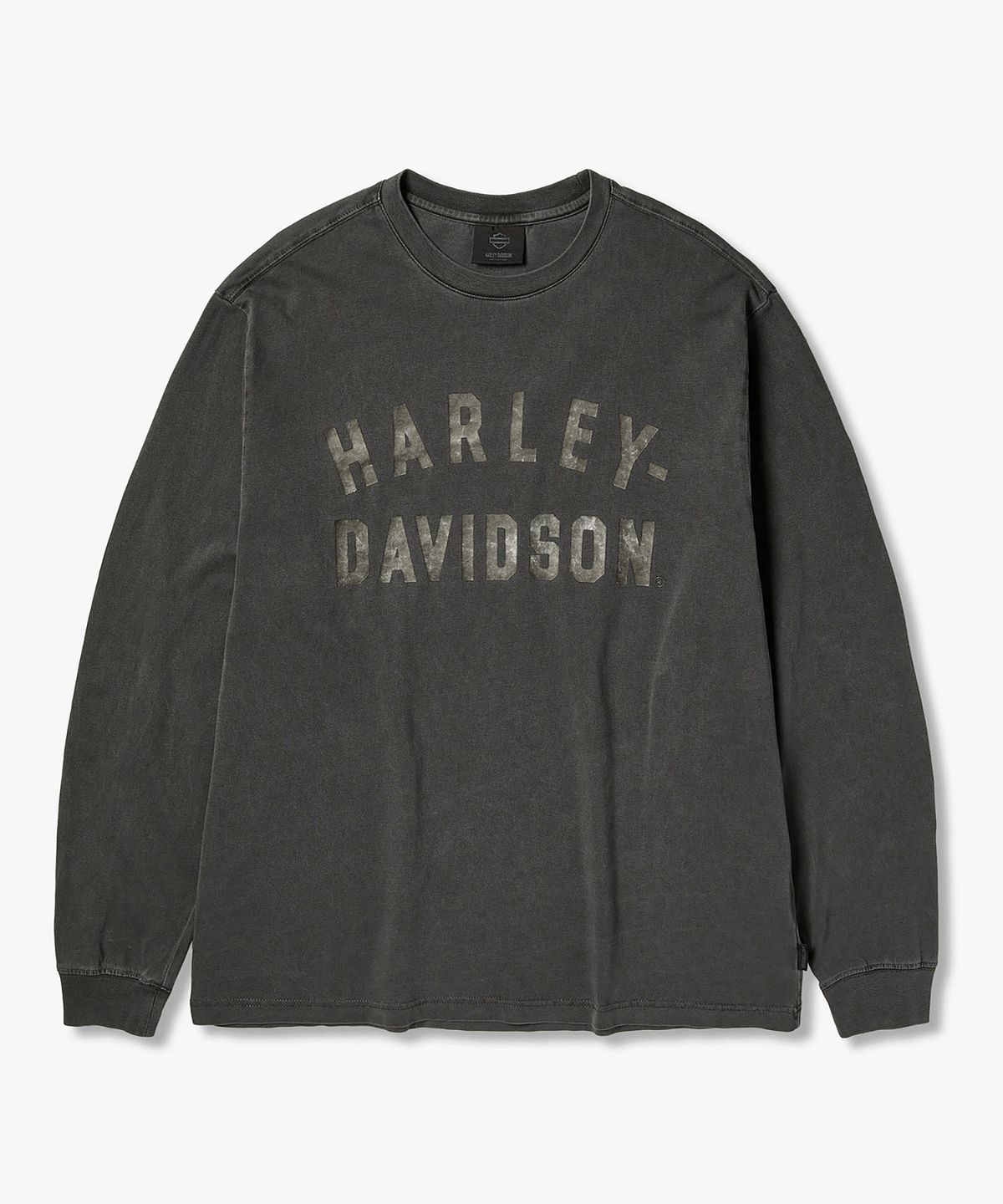 할리데이비슨 컬렉션스®(HARLEY-DAVIDSON COLLECTIONS®) [1903] 플랫 트랙 긴팔 티셔츠 챠콜_HH16111001