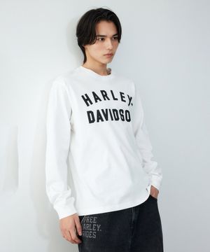 [1903] 플랫 트랙 긴팔 티셔츠 화이트_HH16111001