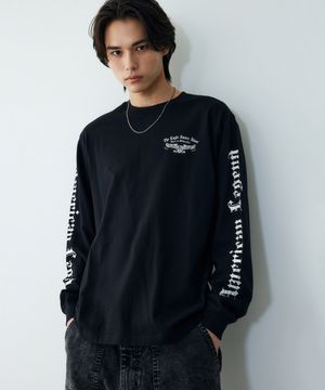 [BV] OL시그니처 롱슬리브 티셔츠 블랙_HH16111002