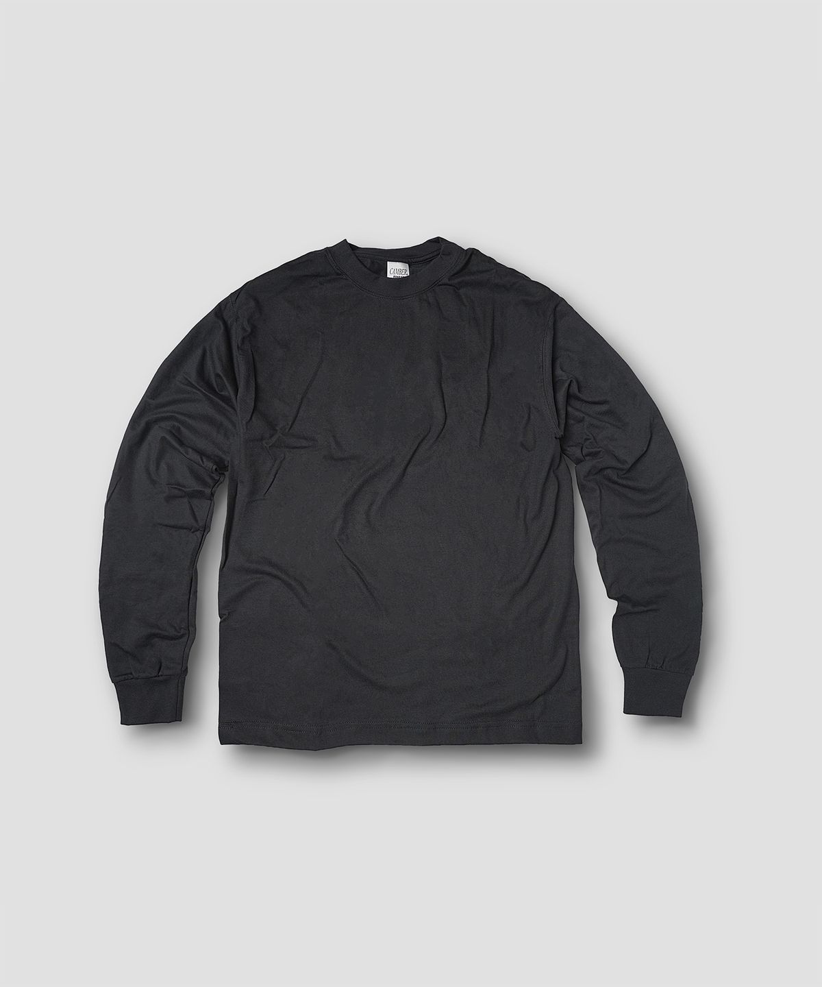 캠버 스포츠웨어(CAMBER SPORTSWEAR) 파이니스트 롱슬리브 티셔츠, 블랙