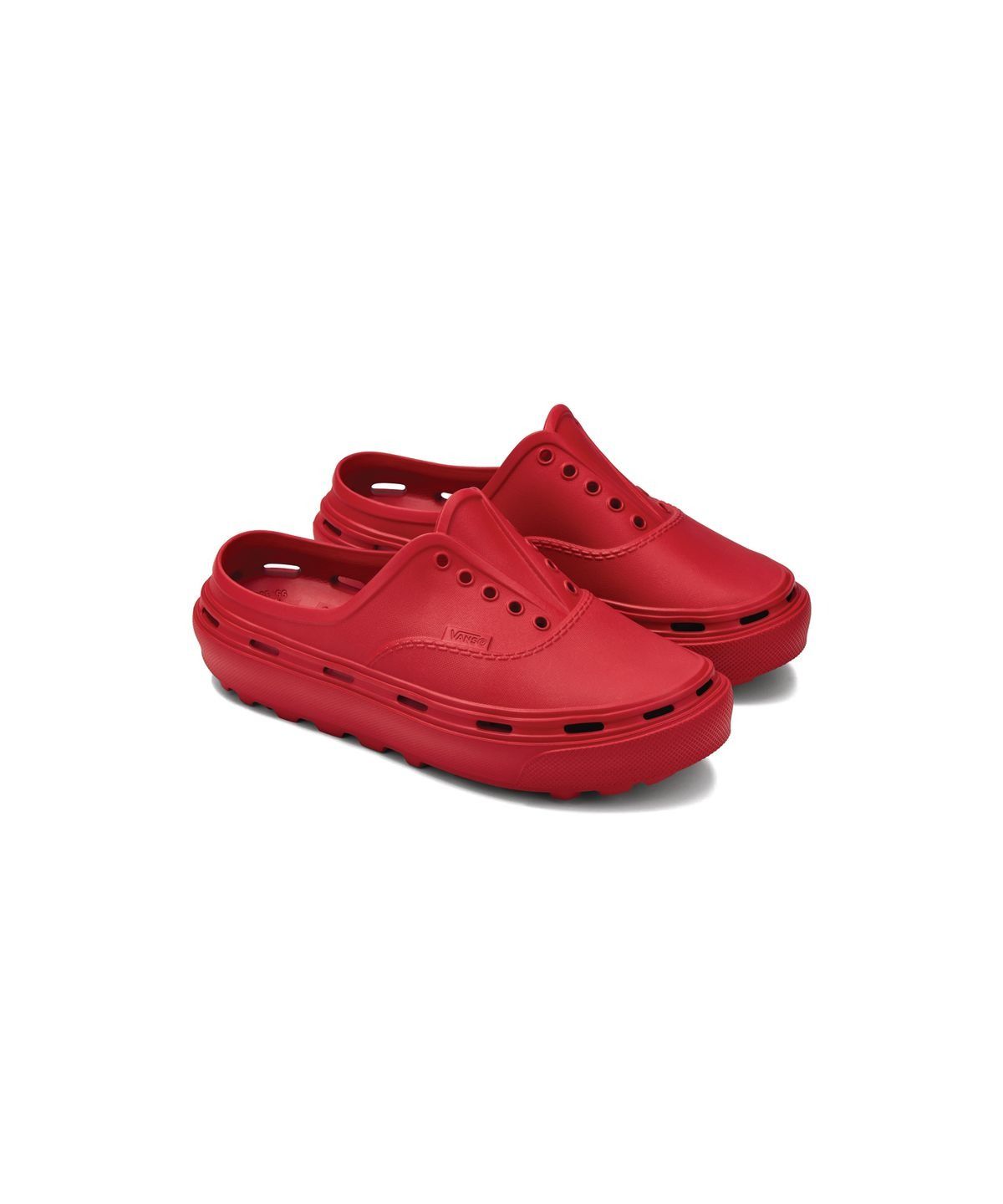 반스(VANS) 어센틱 폼 뮬 - 레이싱 레드 / VN000E7QIZQ1