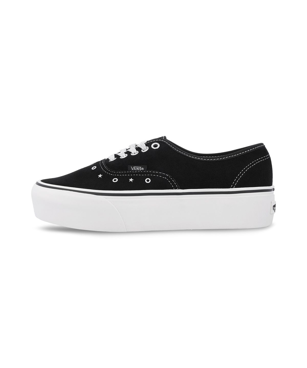 반스(VANS) 어센틱 스택폼 - (스웨이드) 블랙 / VN000CN0BLA1