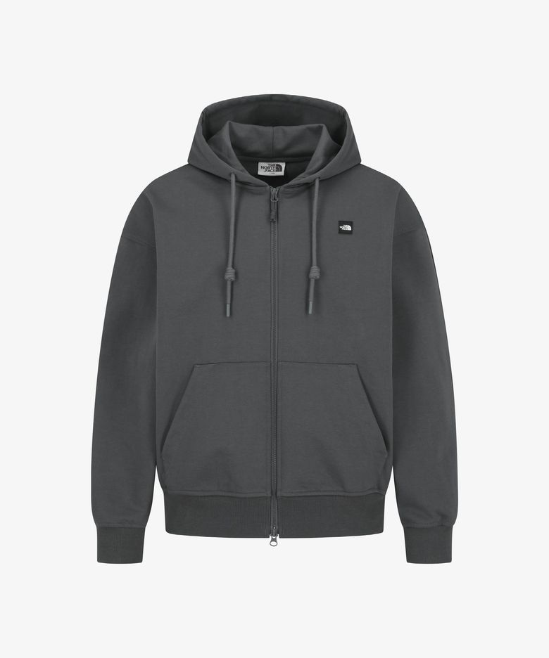 NJ5JS01L 화이트라벨 WL 후드 집업 CHARCOAL GREY