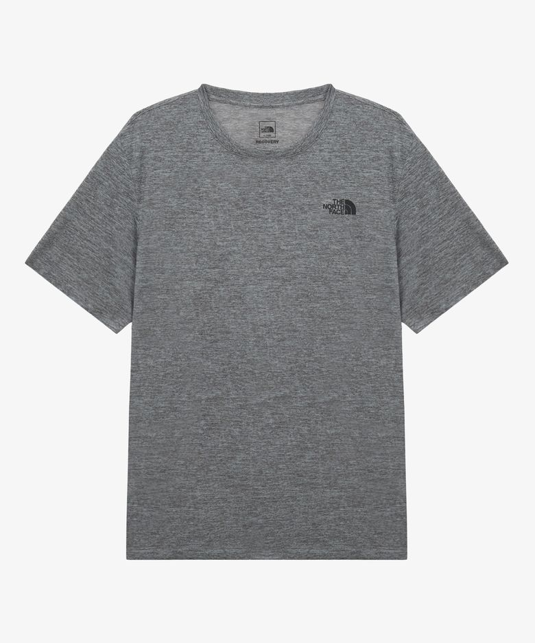 NT7US58A 남성 리커버리 멜란지 반팔 티 MELANGE GREY