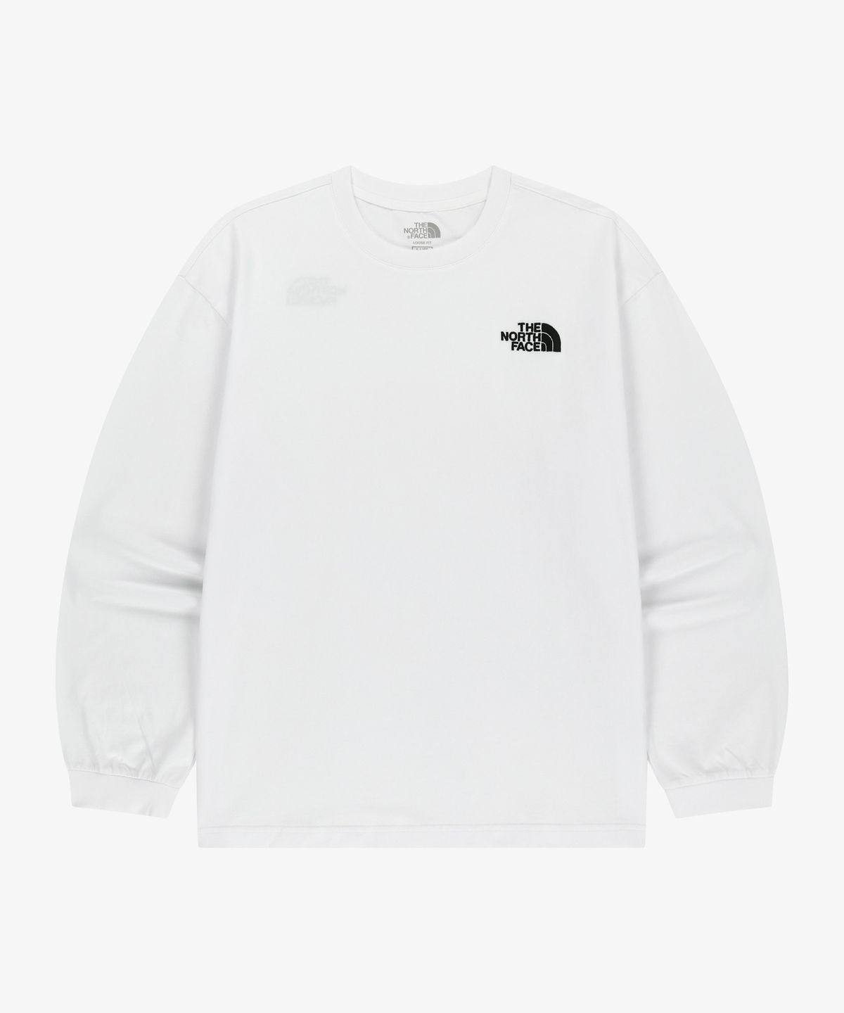 노스페이스(THE NORTH FACE) NT7TS02K 화이트라벨 에센셜 긴팔 티 WHITE