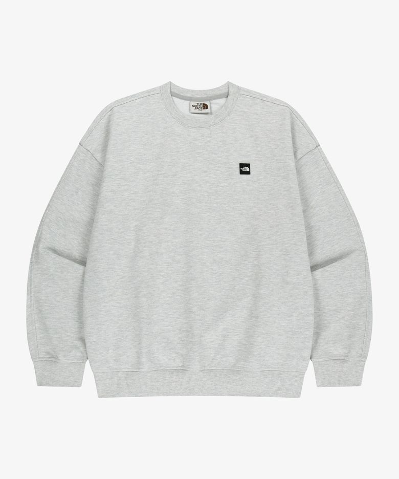 NM5MS01K 화이트라벨 WL 스웨트셔츠 MELANGE GREY