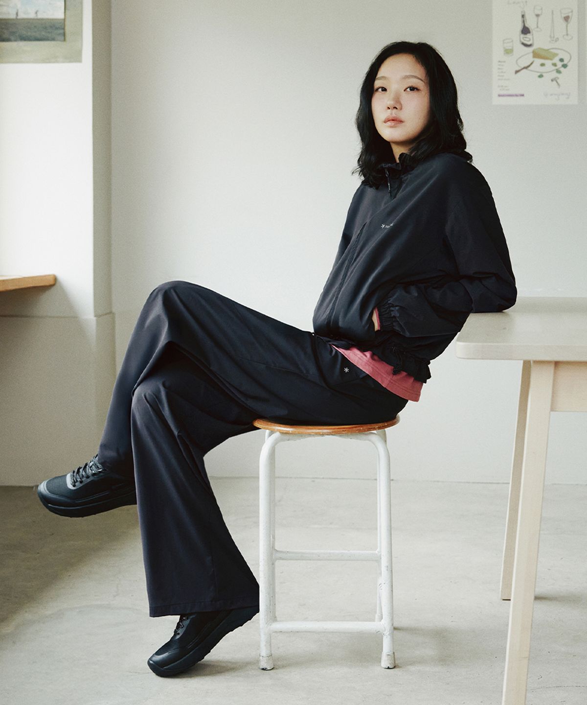 스노우피크 어패럴(SNOWPEAK APPAREL) 제니스  (S26ZUTTK22) Black