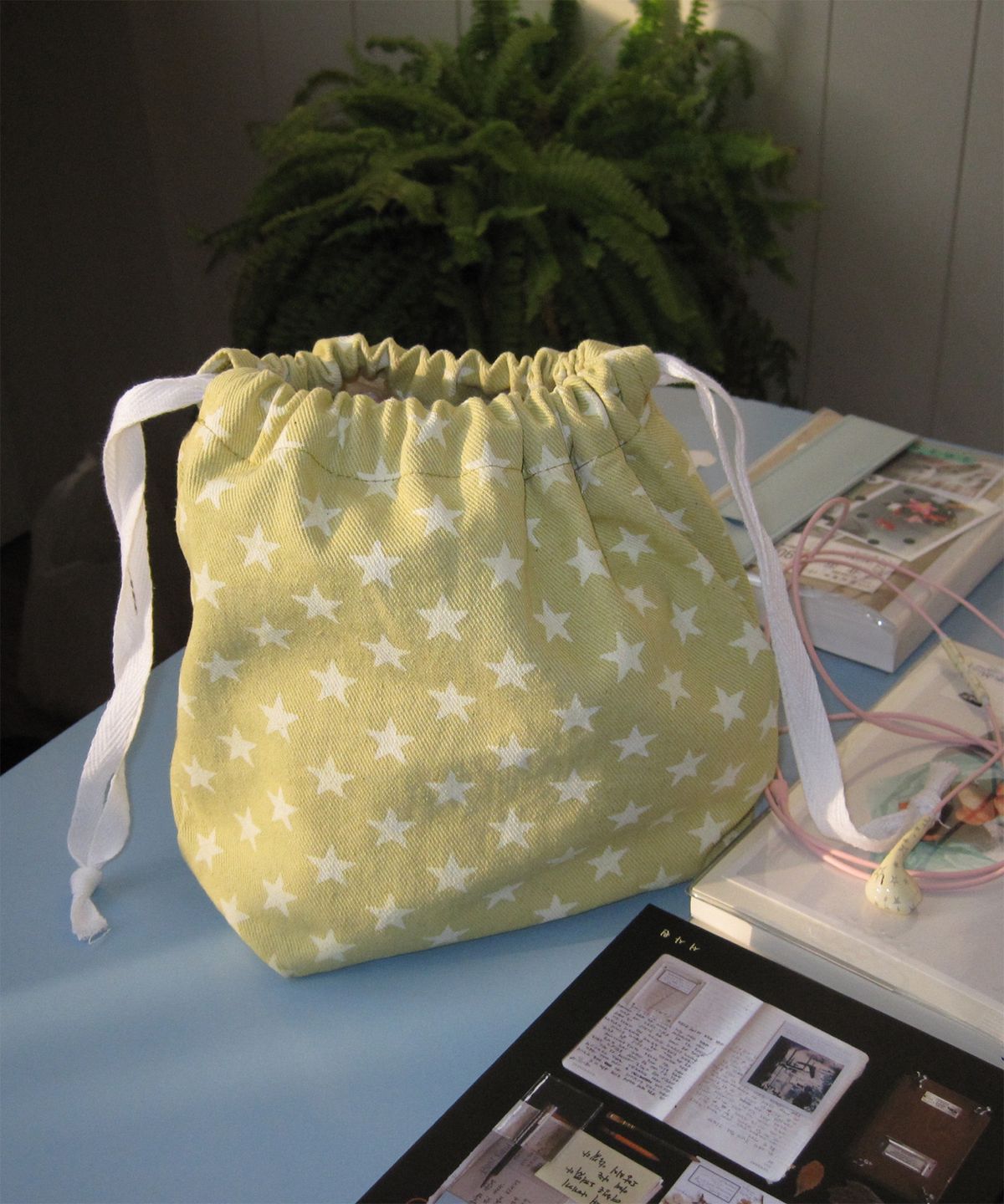 토피 우먼(TOFFEE WOMEN) W 패턴 멀티 파우치 (YELLOW)