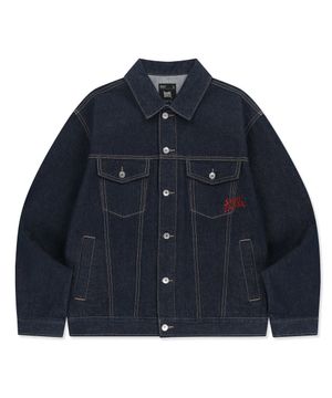 DENIM TRUCKER JACKET - INDIGO