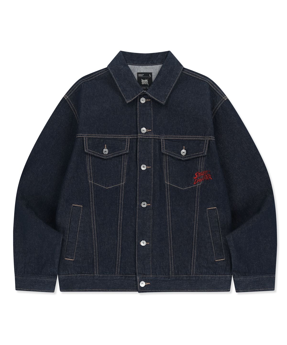 브라운브레스(BROWNBREATH) DENIM TRUCKER JACKET - INDIGO