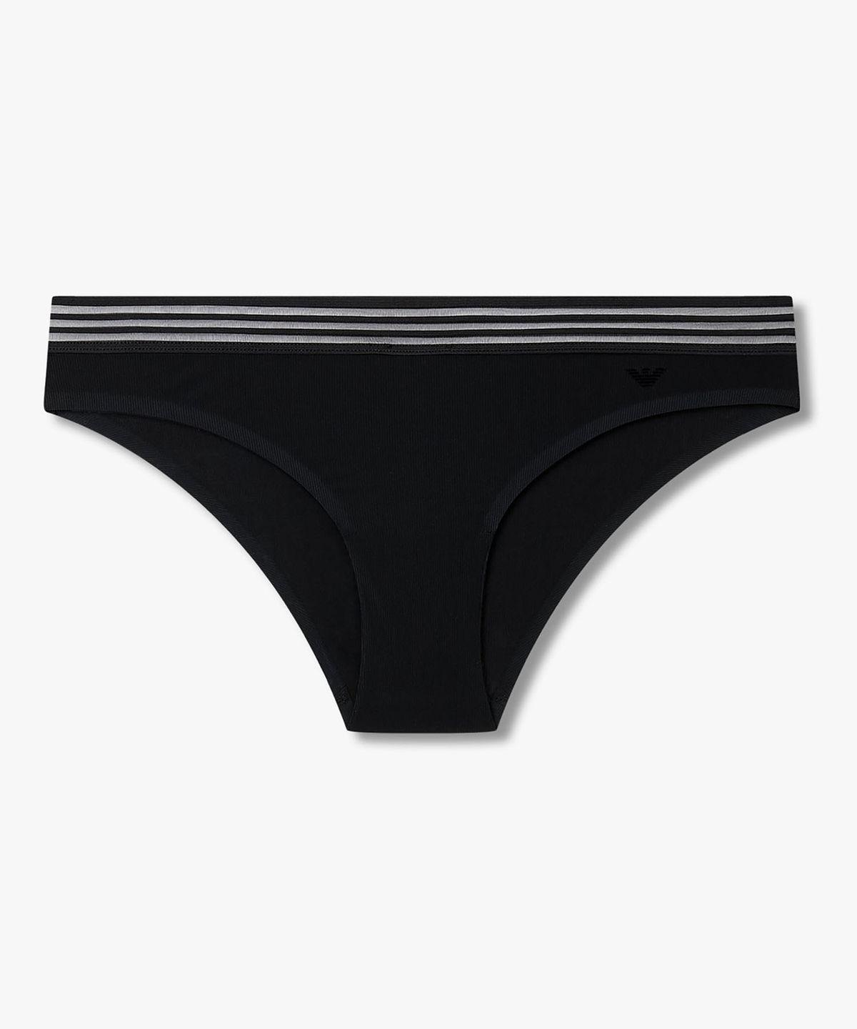 엠포리오 아르마니 언더웨어(EMPORIO ARMANI UNDERWEAR) 여성 이글 로고 리브드 브리프_블랙_0826111532