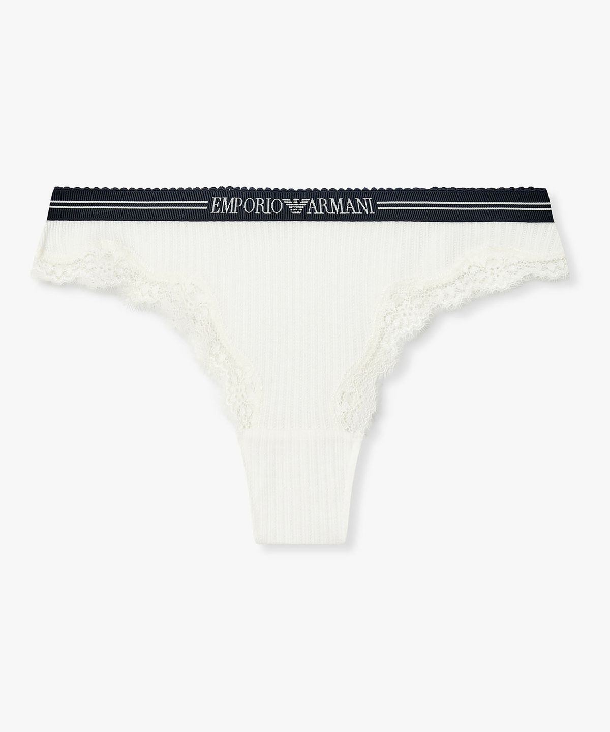 엠포리오 아르마니 언더웨어(EMPORIO ARMANI UNDERWEAR) 여성 니티드 브라질리언 브리프_화이트_0826111534