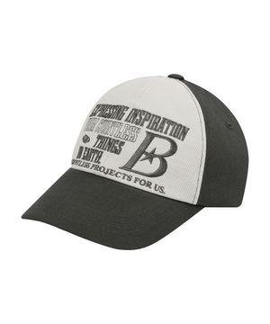 B LOGO 볼캡 [차콜]
