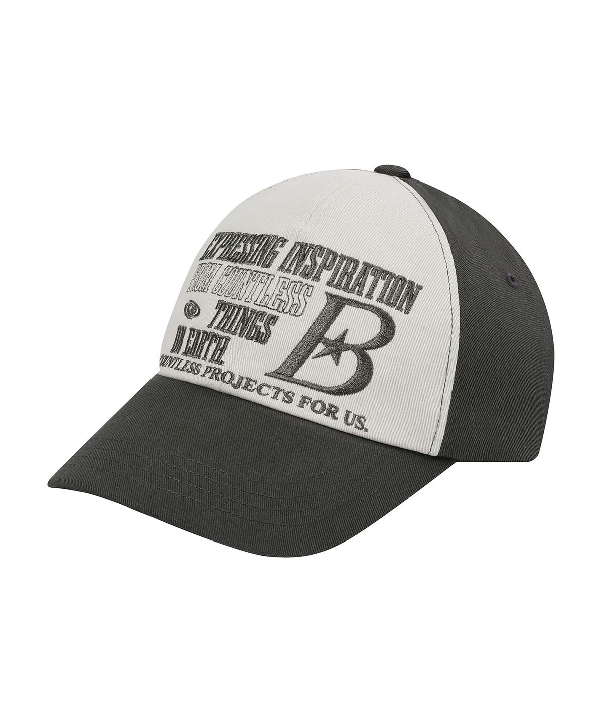 바우프(BAUF) B LOGO 볼캡 [차콜]