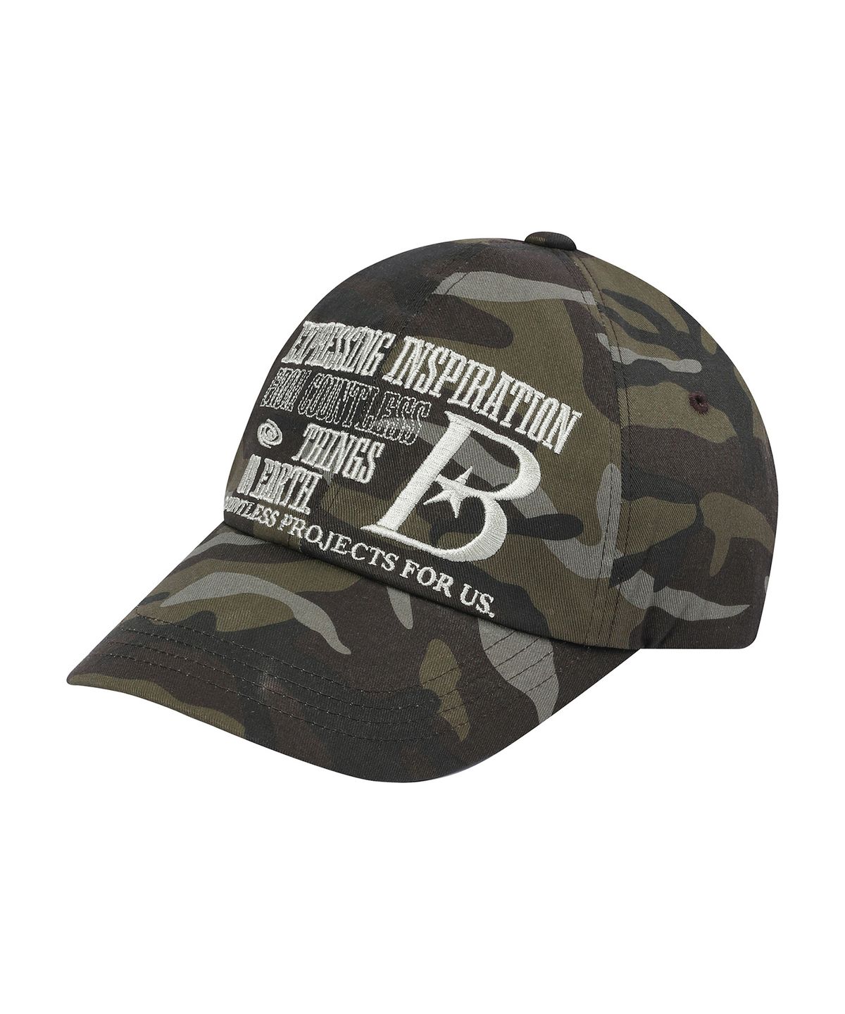 바우프(BAUF) B LOGO 볼캡 [카모]