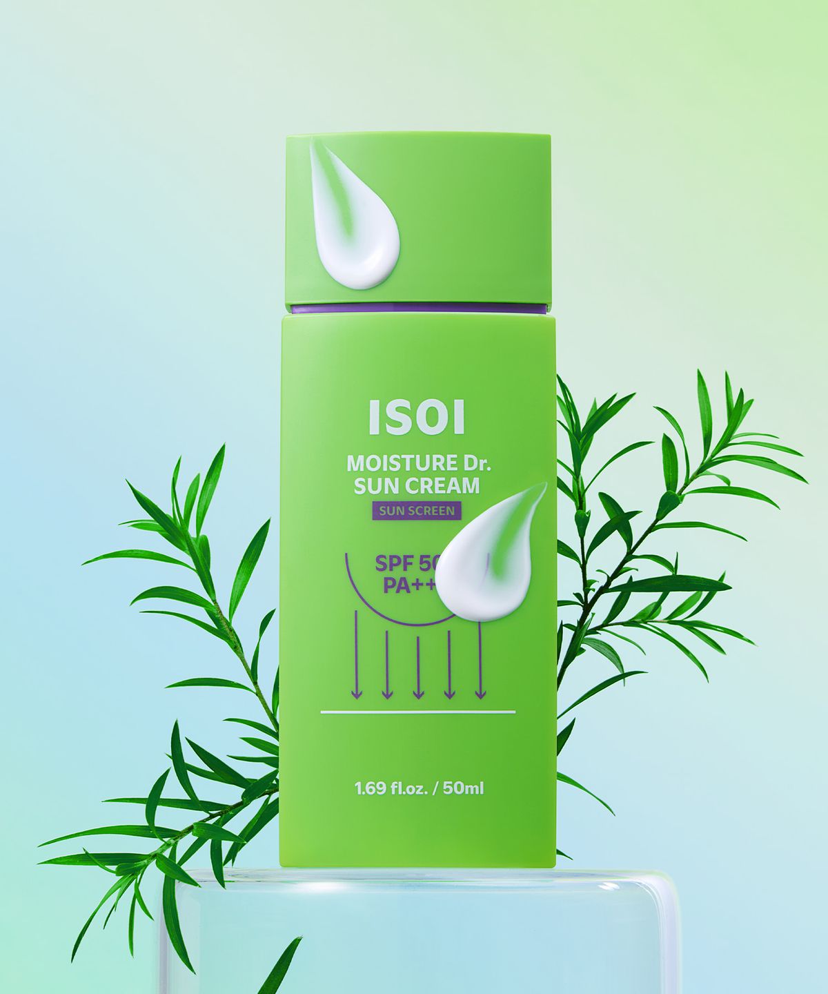 아이소이(ISOI) 모이스춰 닥터 선크림(수분선크림) 50ml