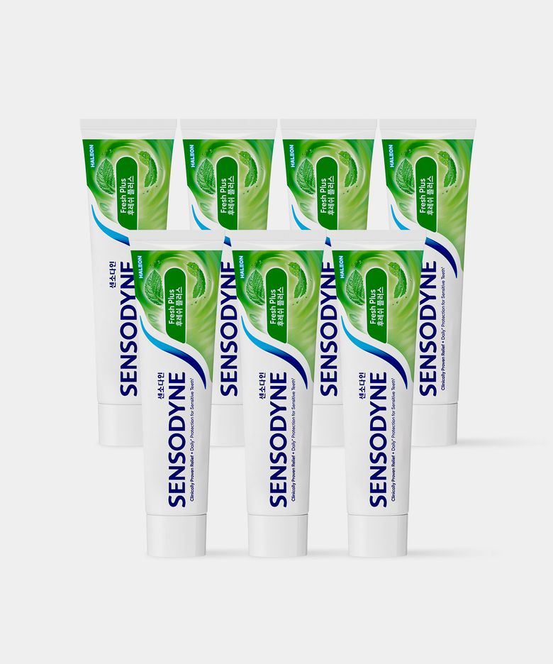 후레쉬 플러스 민감성 치약 100g x7개