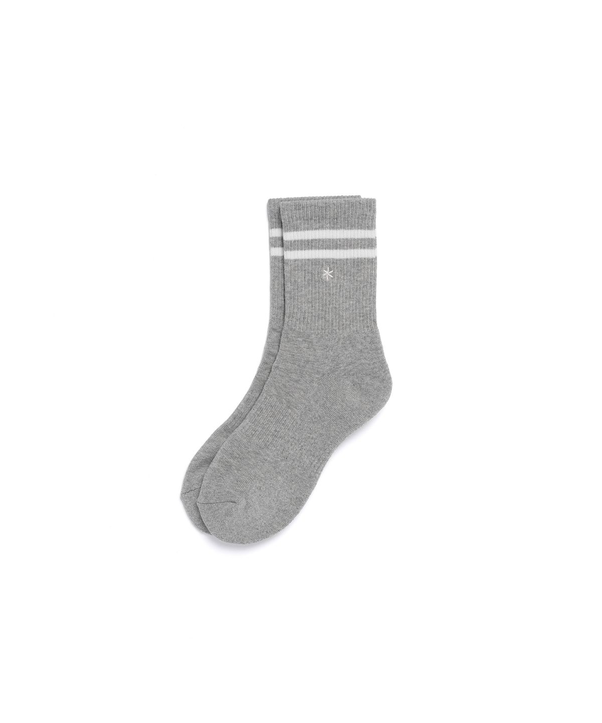 스노우피크 어패럴(SNOWPEAK APPAREL) 아스타리스크 크루삭스 (S26ZUFSO80) Melange Gray
