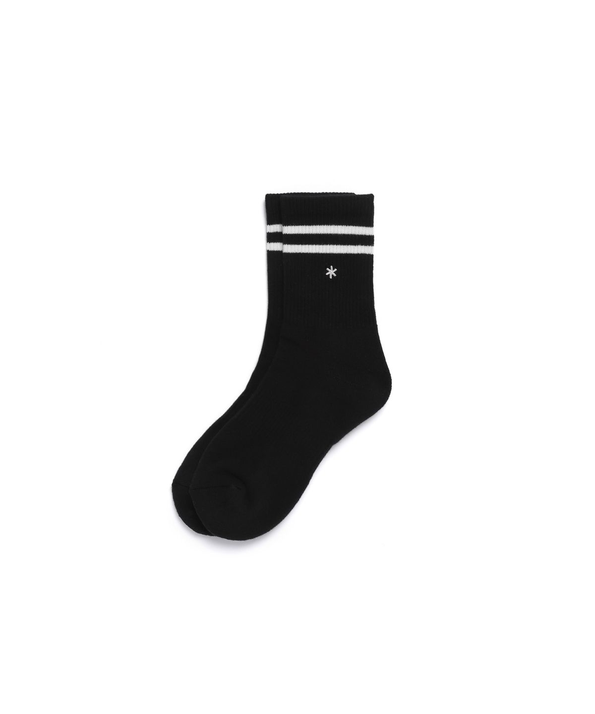 스노우피크 어패럴(SNOWPEAK APPAREL) 아스타리스크 크루삭스 (S26ZUFSO80) Black
