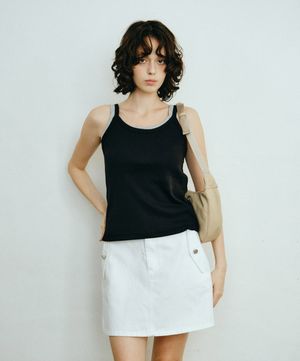 솔리드 슬리브리스_블랙