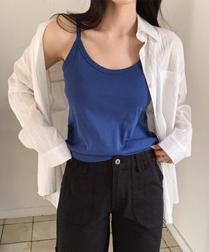 솔리드 슬리브리스_블루