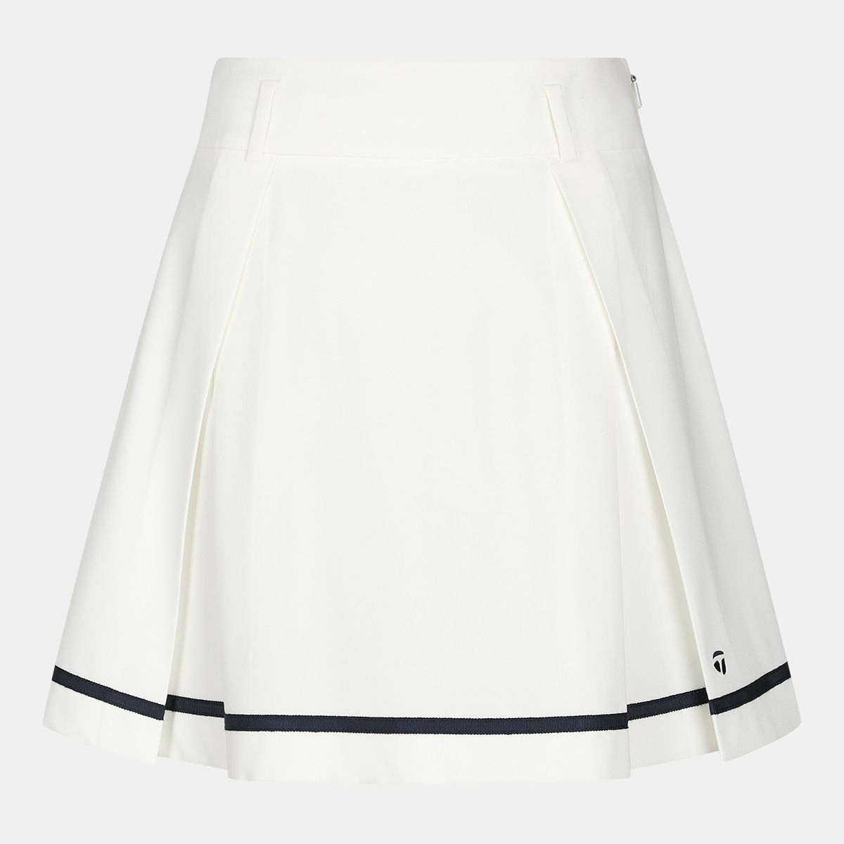 테일러메이드 어패럴(TAYLORMADE APPAREL) 26SS 여성 테잎 장식 플레어 큐롯 TC6-52HG93-100