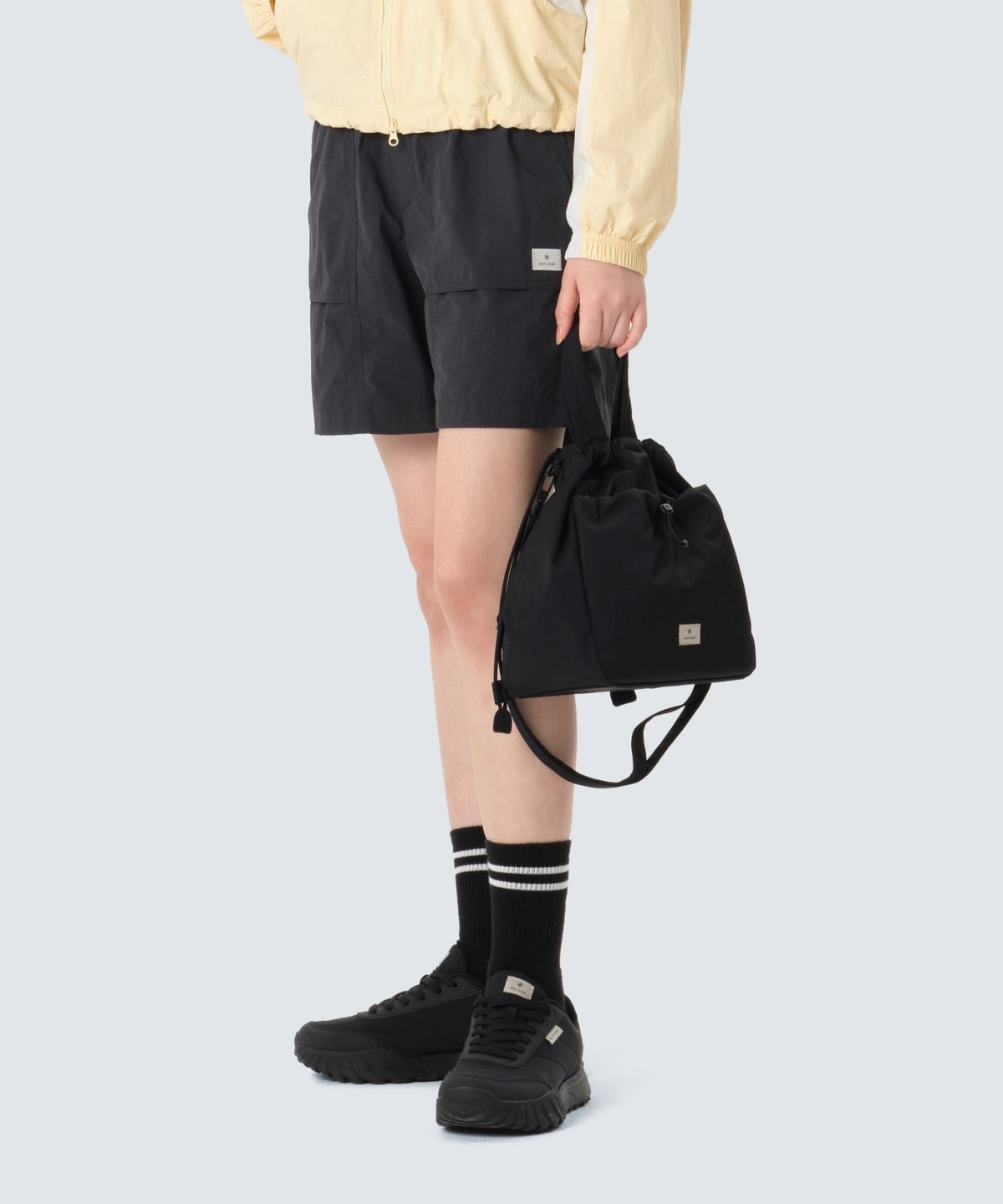 스노우피크 어패럴(SNOWPEAK APPAREL) 소프트윌 버킷백 6.5L (S26ZWFBB22) Black