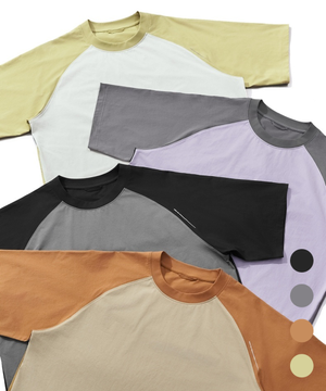 리플렉션 스크레치 클래식 라글란 숏슬리브(4 COLORS)