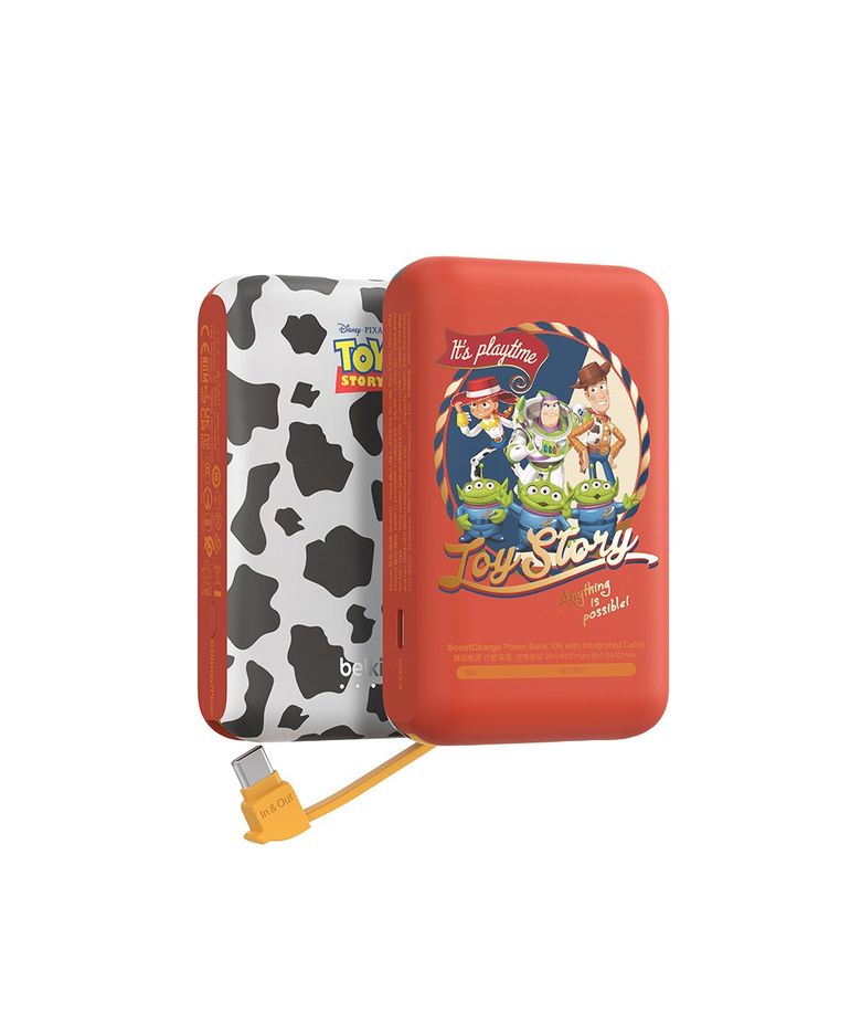 디즈니 픽사 토이스토리 C타입 케이블 일체형 20W 10000mAh 보조배터리 BPB021TS
