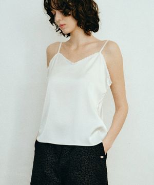 실키 뷔스티에_크림