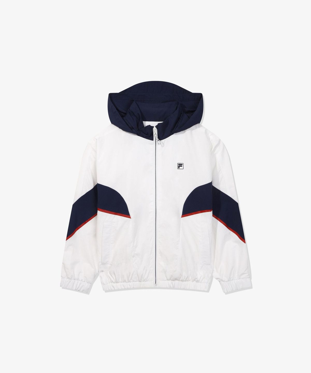 휠라 키즈(FILA KIDS) V절개 메쉬 바람막이
