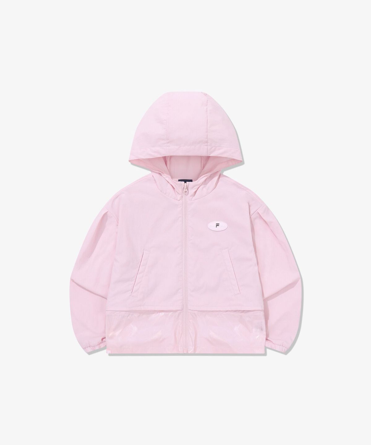 휠라 키즈(FILA KIDS) 샤인블록 메쉬 바람막이