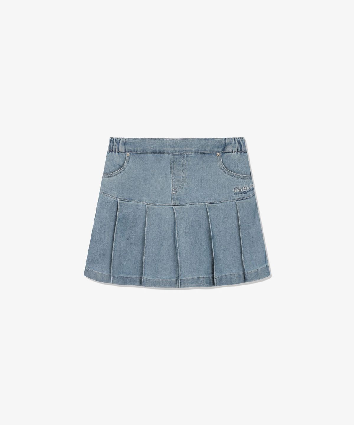 휠라 키즈(FILA KIDS) 큐롯 데님 팬츠