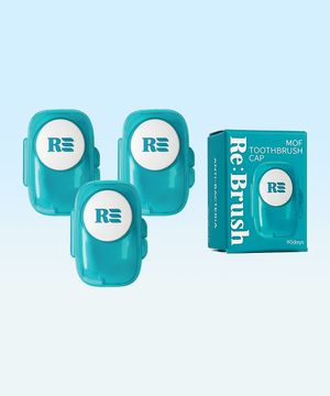 모프 휴대용 칫솔 살균캡 3개