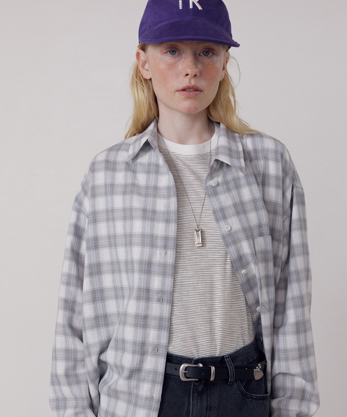 프리터(FRITUR) Overfit Shirt Grey_F261SH05