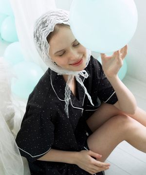 나잇트윙클 클린핏 반팔 커플 잠옷세트