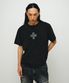 Vintage cross 1/2 T-Shirt (vtg black)