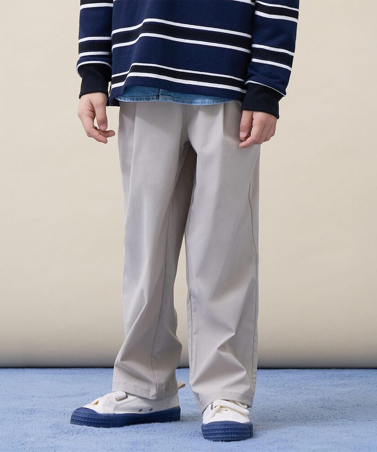 빈폴 키즈(BEANPOLE KIDS) 배럴 팬츠  베이지 (BI6221U91A)