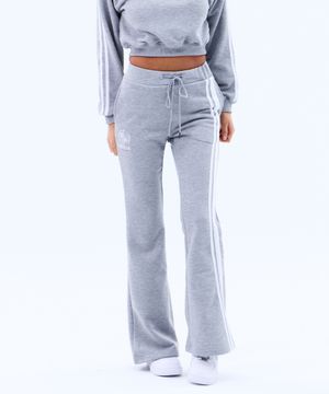 아이비리그 트랙 라인 부츠컷 팬츠 (GRAY)