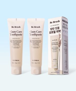 오트밀 검케어 기능성 잇몸 치약 100g 2개 세트