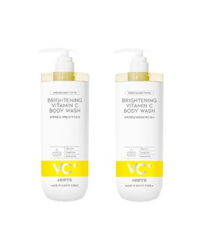 브라이트닝 비타민씨 미백 톤업 보습 대용량 바디워시 750ml X 2개