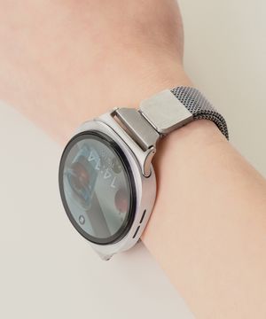 갤럭시워치 8/7/6/5/4 클래식 FE 호환 슬림 밀레니즈밴드 메탈스트랩